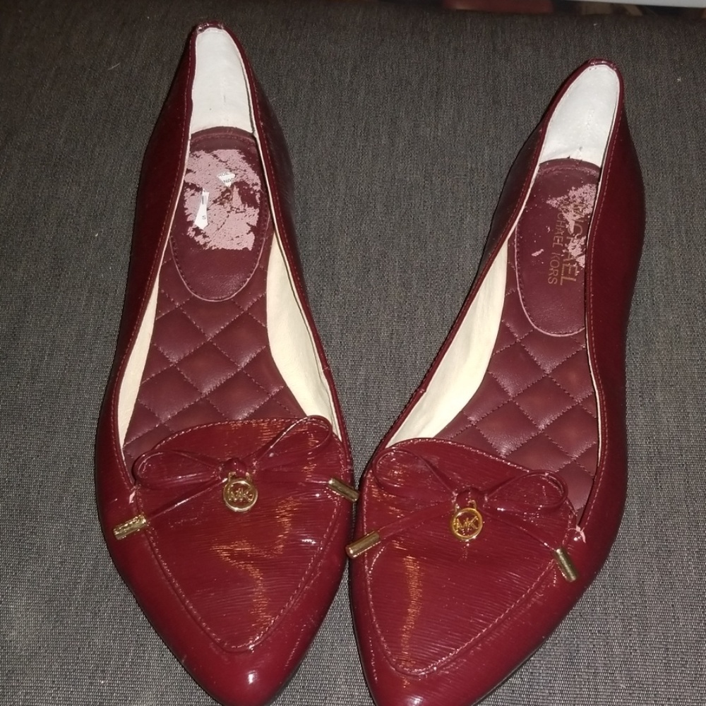 Michael Kors textured flats